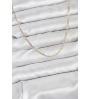 CM 14K Gold Renk Ataç Zincir Model 60 cm Kadın Kolye TJ-BKO10934