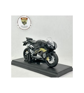 Yamaha R6 Maket - 1:18 Siyah Altın Alloy Models