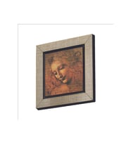 Kadın Başı Eskizi (Leonardo Da Vinci, 1508) Baskılı MDF Magnet 7X7