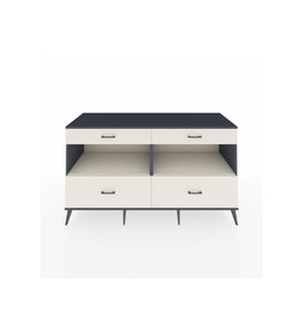 Kronos Konsol 2 Raflı 4 Çekmeceli  176x59x99 Antrasit-Aytaşı