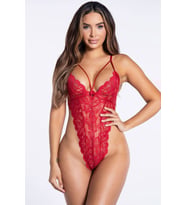 Fantezi Babydoll Kırmızı - 3048.1364.