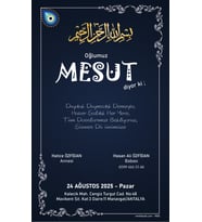 Kişiye Özel Sünnet Davetiyesi Beyaz Zarflı 9002 Kodlu