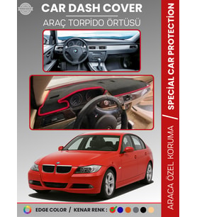 Bmw E90 (2006-2010) Torpido Örtüsü Ön Göğüs Koruma Torpido Koruma Araca Özel Kaymaz Kolay Montaj
