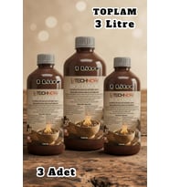 Technow 3000ml Kokusuz ve Dumansız Yüksek Kaliteli Bioethanol Şömine Yakıtı 3 Litre