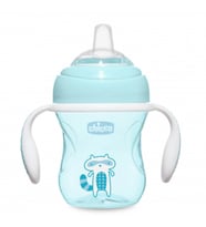 Chicco Yumuşak Uçlu Geçiş Bardağı 4 Ay+ 200 ml Erkek