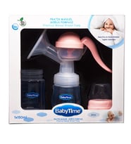 BabyTime Pratik Manuel Göğüs Pompası Pembe
