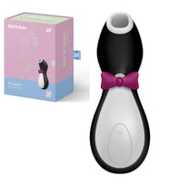 Satisfyer Pro Penguin Klitoris Uyarıcılı Güçlü Emiş Yapabilen USB Şarjlı Vibratör
