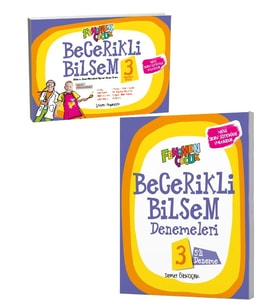Fenomen Çocuk 3. Sınıf Becerikli Bilsem Hazırlık Ve Deneme Kitabı Güncel Baskı
