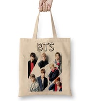 Bangtan Boys BTS Bez Çanta Uzun Saplı