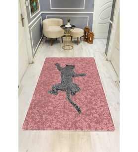 Modern Desenli Dijital Baskı Kaymaz Taban Halı H0224