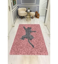 Modern Desenli Dijital Baskı Kaymaz Taban Halı H0224