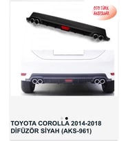 Toyota Corolla Difüzör Siyah