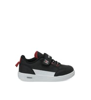 Kinetix 102694521 6F Enfance PU BJK P 6PR Patik Erkek Çocuk Işıklı Klasik Sneaker Siyah