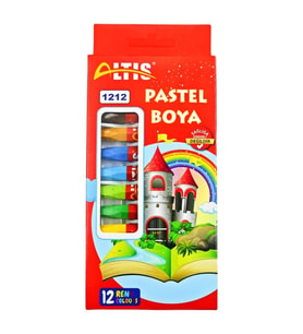 Altıs Pastel Boya 12 Renk Pastel Boya (Karışık)