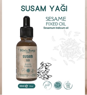 Susam Yağı, %100 Doğal ve saf, 30ml
