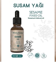 Susam Yağı, %100 Doğal ve saf, 30ml