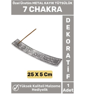 Özel Seri Yüksek Kaliteli Dekoratif Hediyelik Yoga Chakra Meditasyon Pozitif Enerji METAL Tütsülük