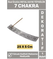 Özel Seri Yüksek Kaliteli Dekoratif Hediyelik Yoga Chakra Meditasyon Pozitif Enerji METAL Tütsülük