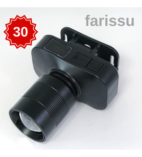 Gold Kama GK700SM LED Kafa Feneri – 30W Zoomlu, Şarjlı, Uzun Çalışma Süreli