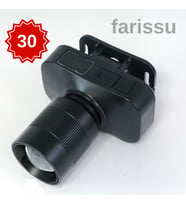 Gold Kama GK700SM LED Kafa Feneri – 30W Zoomlu, Şarjlı, Uzun Çalışma Süreli