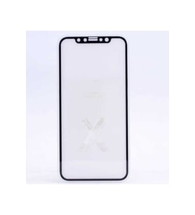 Apple iPhone X Uyumlu Zore Kenarları Kırılmaya Dayanıklı Cam Ekran Koruyucu