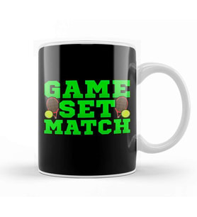Cute Game Set Match Tennis Players Kupa Bardak Porselen