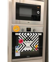 Valerine Life Annemin Mutfağı Mutfak Kurulama Fırın Beyaz El Havlusu %100 Pamuklu 35x50cm 2 Adet