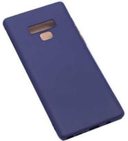 Jopus Galaxy Note 9 ile Uyumlu Soft Oil  Silikon Kılıf Lacivert