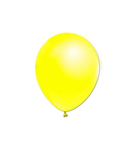Metalik  Balon 12 İnç Baskısız (100 Adet)  Sarı