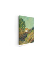 Dikey Kanvas Tablo Salon Duvar Tablosu Vangogh 137 Yeni Ev Hediyesi Ofis Tablosu