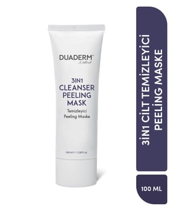 Duaderm 3in1 Cilt Temizleyici Peeling Maske 100 ml