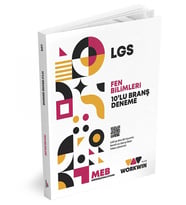 LGS FEN BİLİMLERİ 10'LU Branş Denemeleri  Video Çözümlü  MEB Müfredatına Uygun (Çok Renkli)