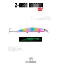 Fujin Z-Bass Minnow 125F 21gr Maket Balık - 174 ZB Rainbow