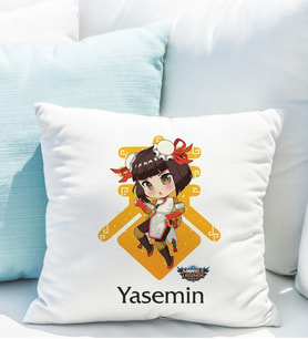 Mobil Legends Wanwan Yastığı Kişiye Özel