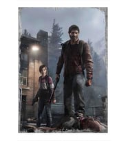 The Last Of Us Art Mdf Tablo 25cmX 35cm