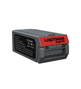 Lokithor LIFE 12.8Volt LiFePo4 2500A Takviye Gücü APARTX ile Uyumlu Yedek Akü
