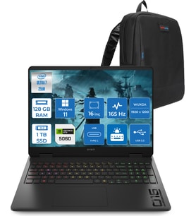Hp Omen 16-AM0018NT Intel Core Ultra 7 255H 128GB Ddr5 1tb SSD RTX5060 8gb Gddr7 16 Inç Wuxga (1920X1200) 165Hz 400NITS 3ms IPS Windows 11 Home Taşınabilir Bilgisayar BQ1Z1EAH50 + Zetta Çanta
