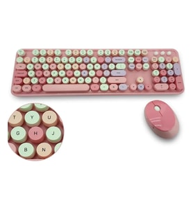 Mofii Pembe Sweet Dm Combo Klye Mause Set