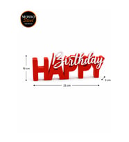 Kişiye Özel Happy Birthday Masaüstü Dekor – 3D Baskı Doğum Günü Yazısı & Dekoratif İsimlik –