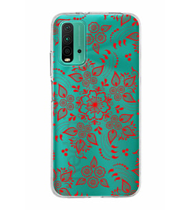 Xiaomi Poco M3 Uyumlu Kapak Nostalji Desen Tasarımlı Şeffaf Silikon Kılıf