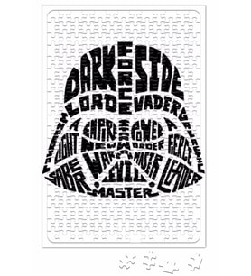 Star Wars Typography Puzzle 240 Parça Yapboz