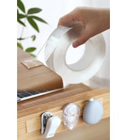 Çift Taraflı Bant Nano Teknoloji Süper Güçlü Bant Yapıştırıcı 2mt Şeffaf Yüksek
