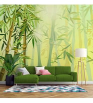 Bambu Ağaç Orman Temalı Duvar Kağıdı