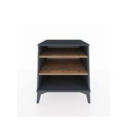 Kronos Komodin 2 Raflı 60x59x64 Antrasit-Çam