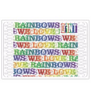We Love Rainbows Puzzle 240 Parça Yapboz