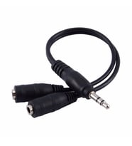 Stereo Kulaklık Çoklayıcı 3.5mm Sterio Splitter Y Kablo
