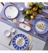 Kütahya Porselen Moderna Lemon Charm 14 Parça 6 Kişilik Kahvaltı Takımı