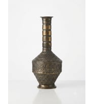 PANALI METAL DEKORATİF VAZO 65 x 30 cm