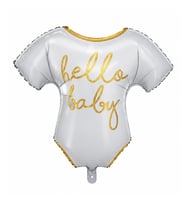 Hello Baby Tshirt Folyo Balon