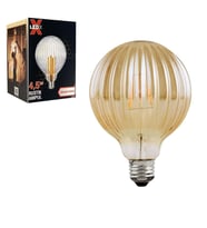 Ledx G-95 Kırılmaz Gövde 4,5 Watt Çizgili Rustik Ampul